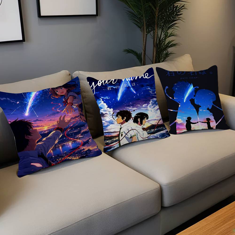 Home Textiles Classic Fashion - Capa de Almofada Clássica Anime Your