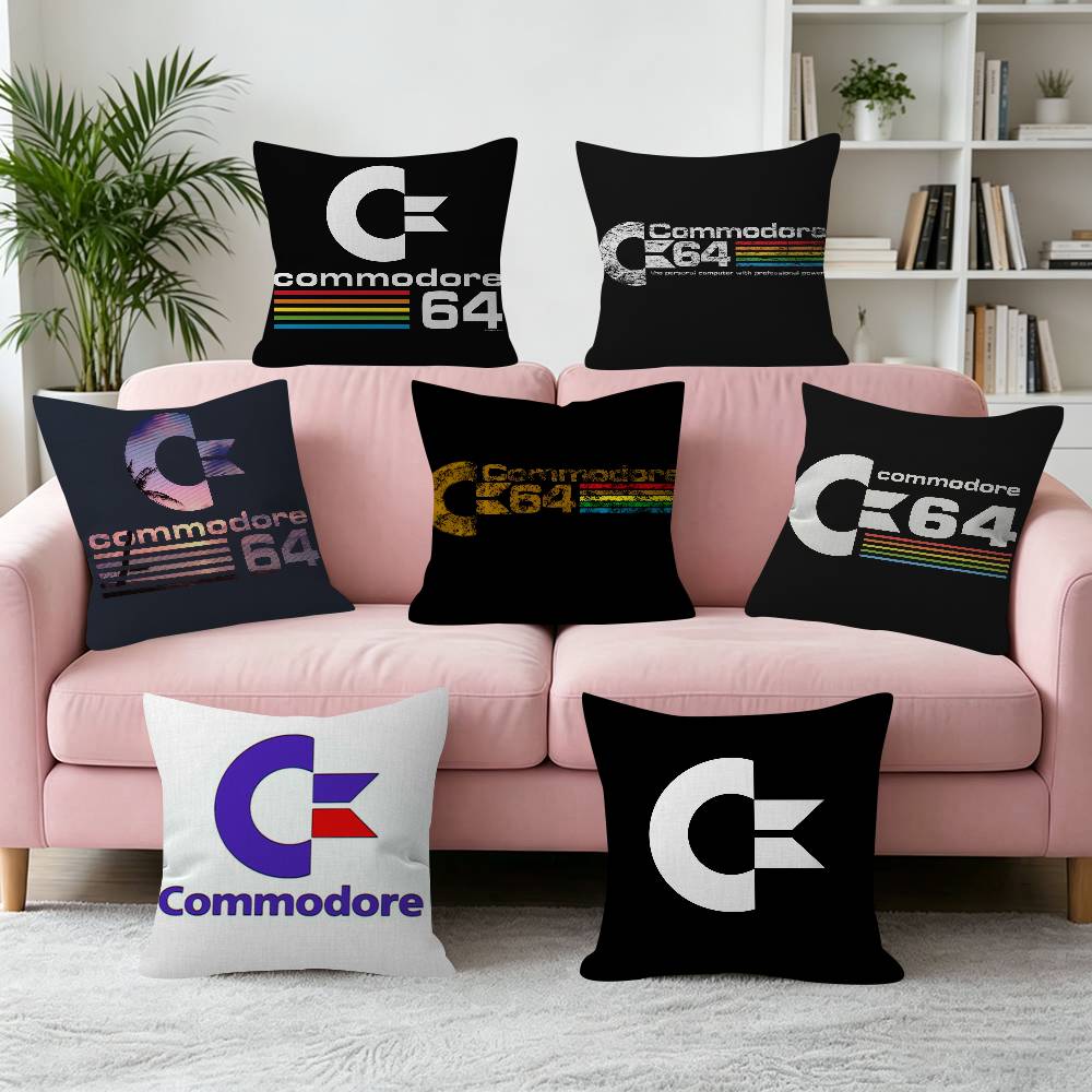 Home Textiles Inc - Capa de almofada clássica C-Commodore 64,