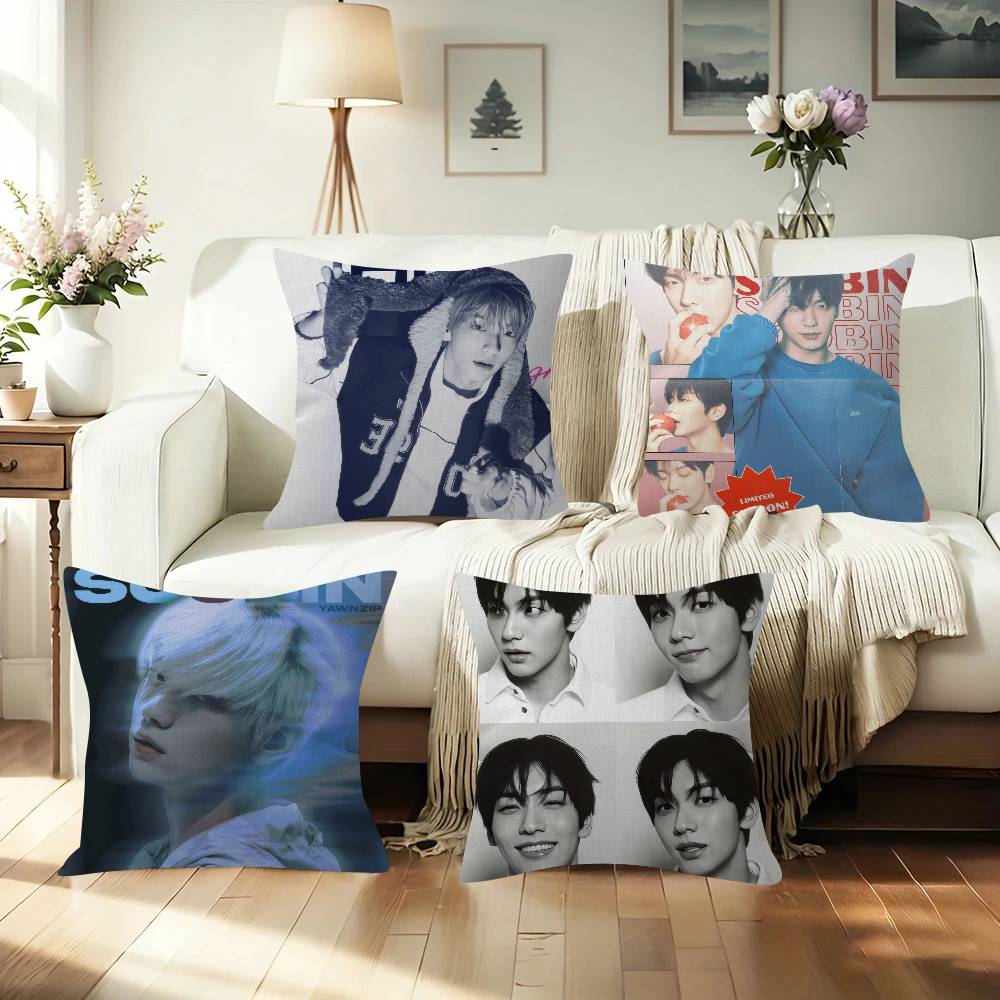 Home Textiles Group - Capa de Almofada Kpop Group TxT