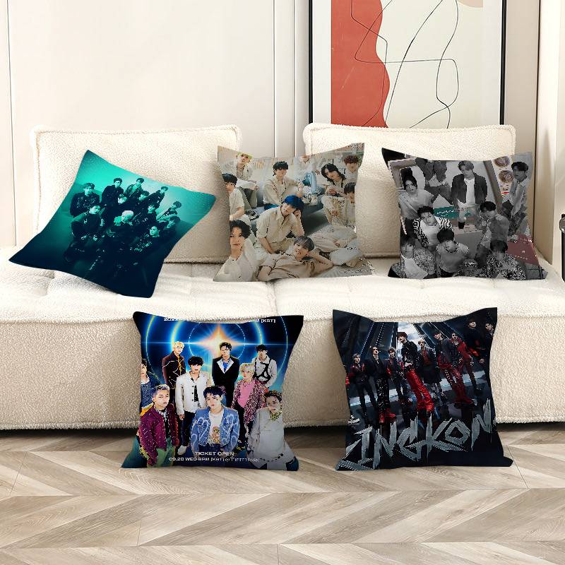 Home Textiles Group - Capa de Almofada Decorativa Kpop GROUP