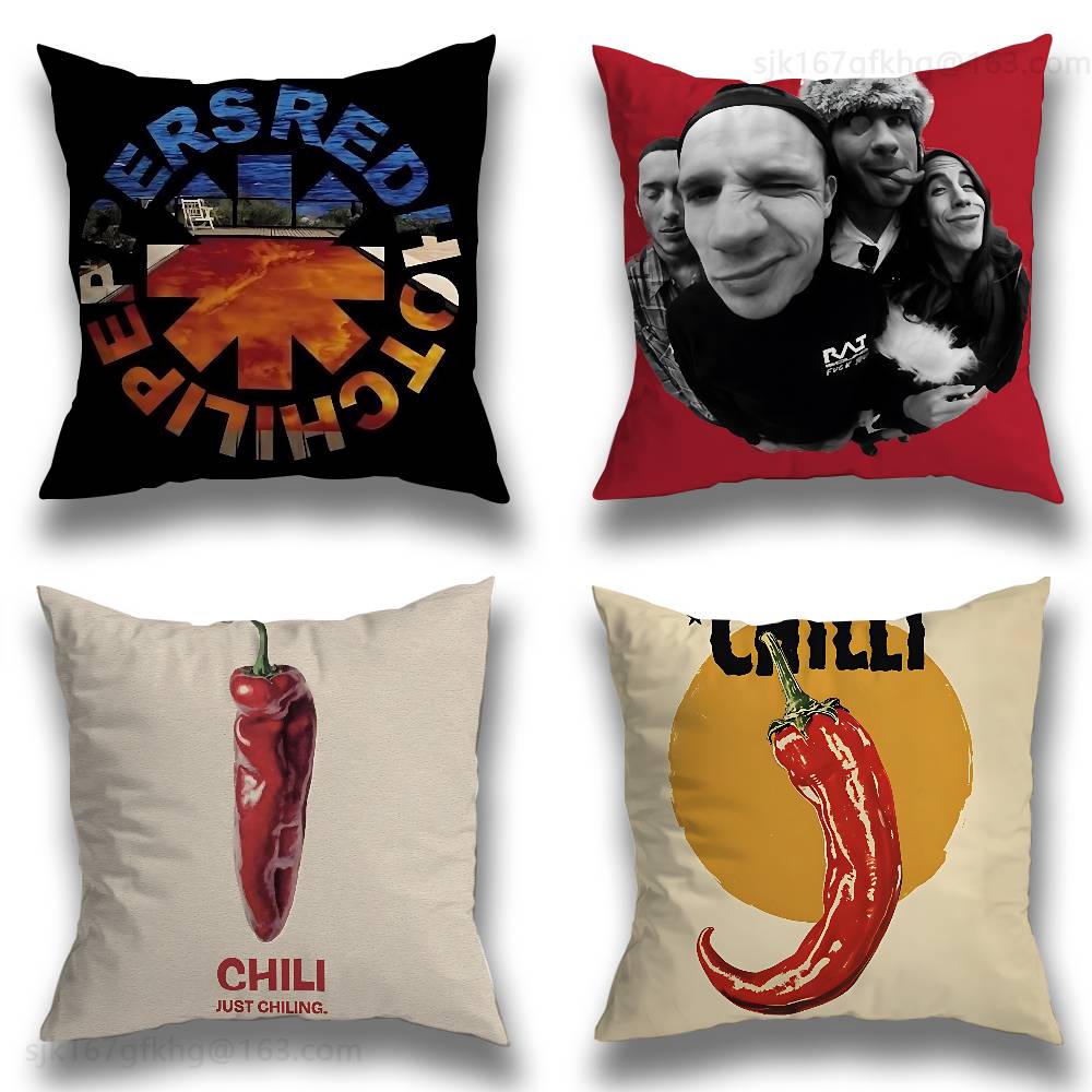 R-Red Hot C-Chili Peppers Fron - Home Textiles Inc avaliação e preço