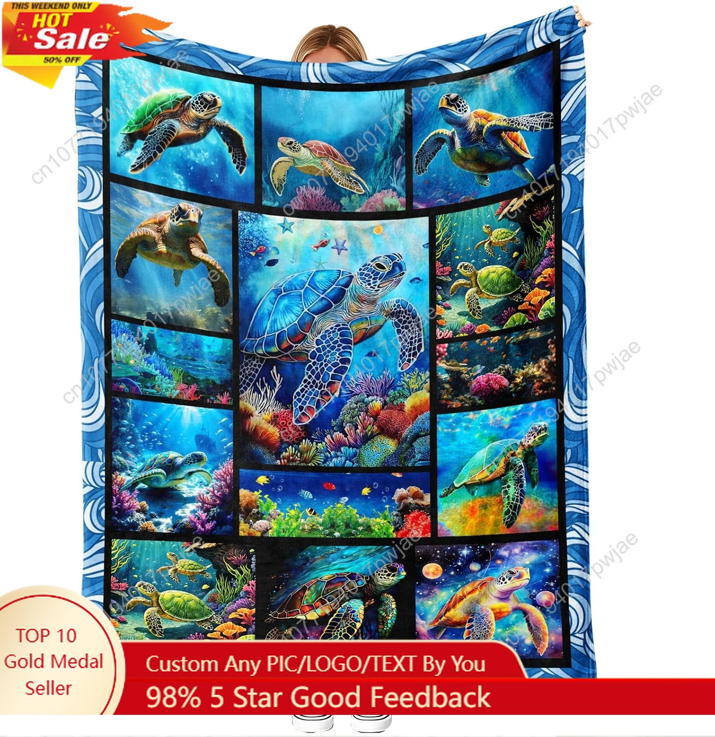 Cobertor de flanela de tartaru - Home Textiles Throw avaliação e preço