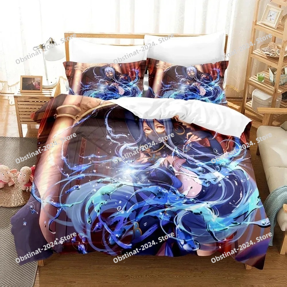 Conjuntos de cama 3D Fates, mo - Home Textiles Classic Fashion avaliação e preço