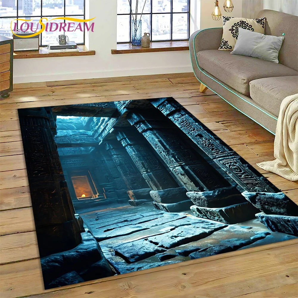 Ilusão templo de deus porta po - Home Textiles Sale avaliação e preço