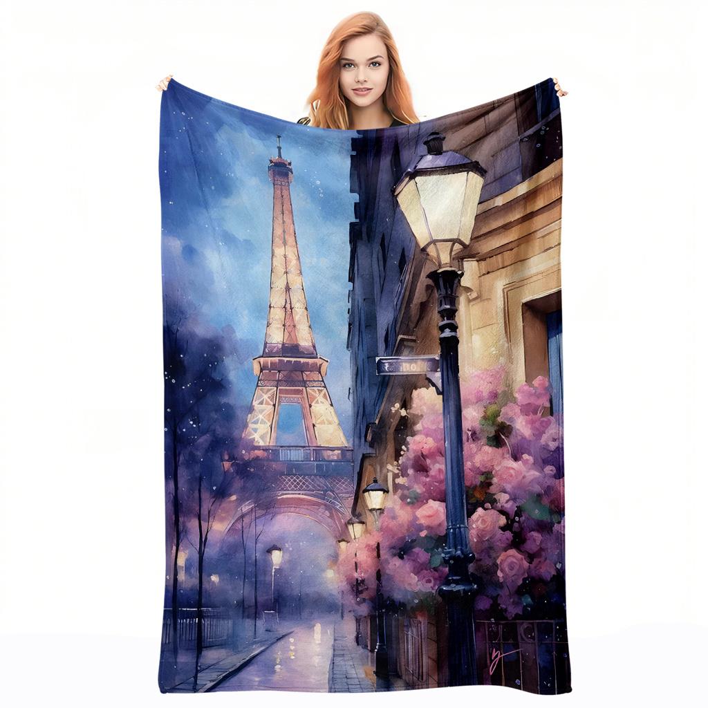 Cobertor estampado de flanela  - Home Textiles Paris avaliação e preço