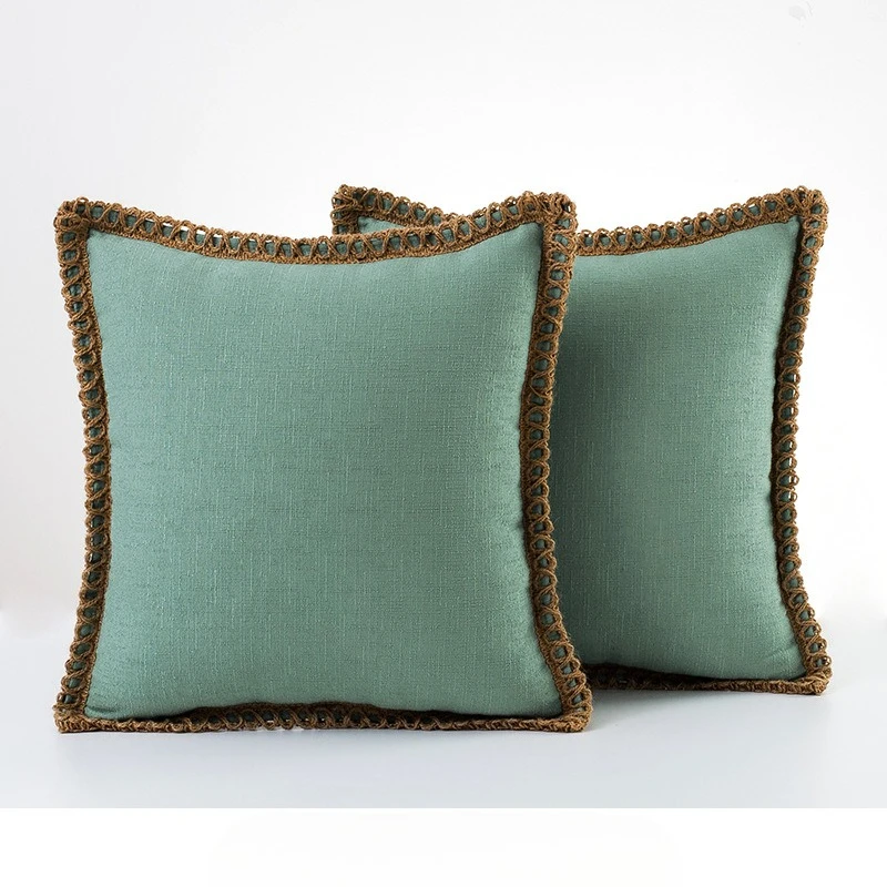 Capa de almofada de linho de a - Pillow Cover 20X20 avaliação e preço