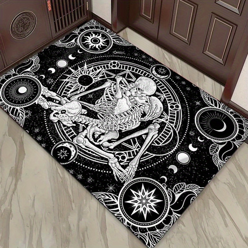 Tapete de dança de esqueleto e - Home Textiles Designer avaliação e preço